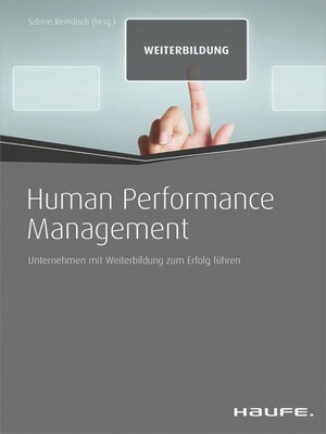 cover image of Human Performance Management